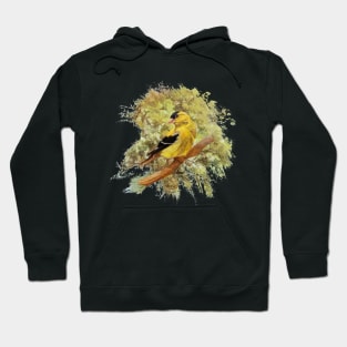 Green Shades Goldfinch Hoodie